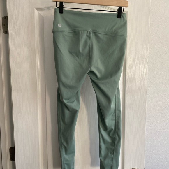 Zella Mint Crop Legging SZ M - Picture 3 of 3
